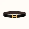 爱马仕/Hermes Constance皮带扣&双面皮腰带38毫米 H074562CUZ3-H077971CAAB105