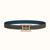 爱马仕/Hermes Inside H皮带扣&双面皮腰带32毫米 H081669CP2K-H073967CABD105