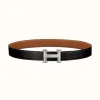 爱马仕/Hermes Agora皮带扣&双面皮腰带32毫米 H081752CK05-H073967CAAA120