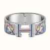 爱马仕/Hermes “Clic Clac H波普飞马”手镯 H301312FPC4GM