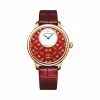 雅克德罗/Jaquet Droz 艺术工坊系列 18k红金 自动机械机芯 女表 J005003243