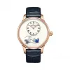 雅克德罗/Jaquet Droz 艺术工坊系列 18k红金 自动机械机芯 男表 J005013207