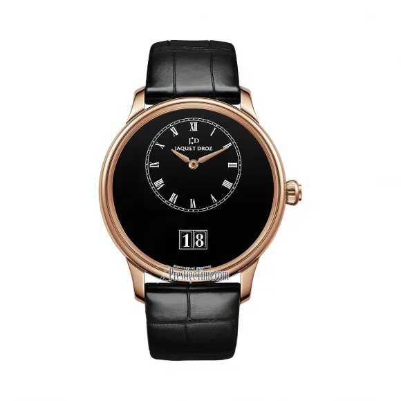 雅克德罗/Jaquet Droz 时分小针盘系列 18K红金 自动机械机芯 男表 J016933210