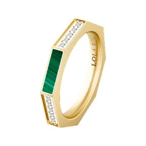 罗拉玫瑰/Lolarose 八边形系列戒指-L-16.4 MM LR70003