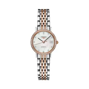 浪琴/Longines 博雅系列 自动机械 18K金 精钢 女表 L4.309.5.88.7