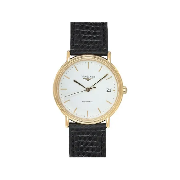 浪琴/Longines 时尚系列 34.50 MM 黄色 PVD ​​2N 自动机械机芯 男表 L4.721.2.18.3