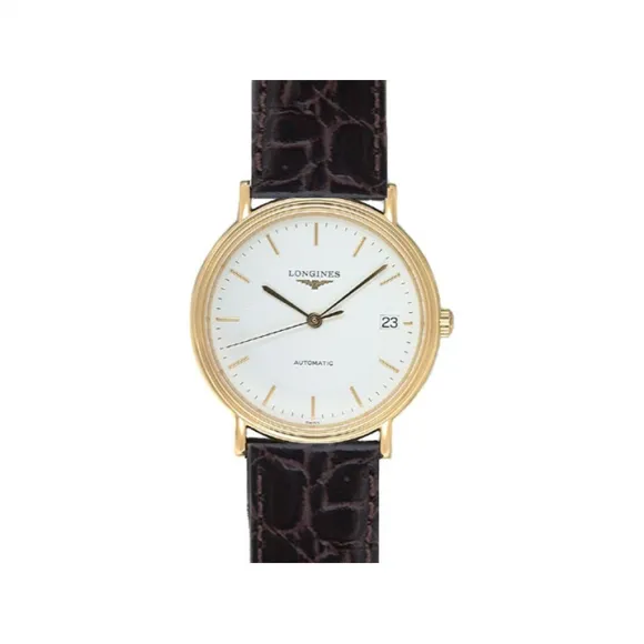 浪琴/Longines 时尚系列 34.50 MM 黄色 PVD ​​2N 自动机械机芯 男表 L4.721.2.18.4