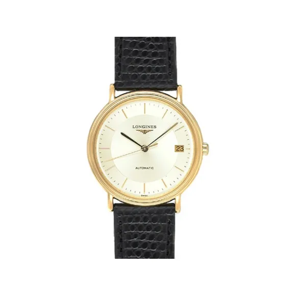 浪琴/Longines 时尚系列 34.50 MM 黄色 PVD ​​2N 自动机械机芯 男表 L4.721.2.42.3