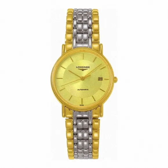 浪琴/Longines 瑰丽系列 自动机械 精钢镀18K金 男表 L4.721.2.42.7