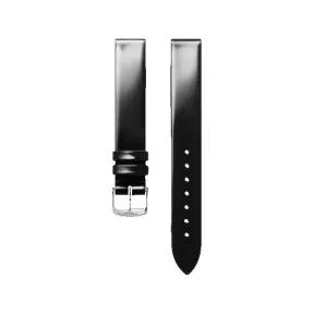 浪琴/Longines 亮黑色 14.00 MM 小牛皮 表带 L682113529