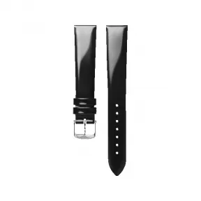浪琴/Longines 亮黑色 17.00 MM 小牛皮 表带 L682116468
