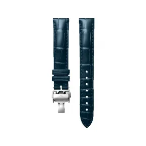 浪琴/Longines 哑光蓝色 15.00 MM 鳄鱼皮 表带 L682154090