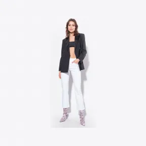 品高/Pinko 超弹粗纹布靴型牛仔裤 100172A0FQZ04