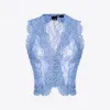 品高/Pinko Valencienne 蕾丝马甲 102825A1J3F12