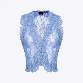 品高/Pinko Valencienne 蕾丝马甲 102825A1J3F12