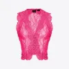 品高/Pinko Valencienne 蕾丝马甲 102825A1J3N17