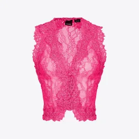品高/Pinko Valencienne 蕾丝马甲 102825A1J3N17