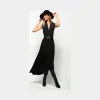 品高/Pinko LIMOUSINE BLACK OPERARE斜纹短裙 1G14A37628Z99