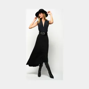 品高/Pinko LIMOUSINE BLACK OPERARE斜纹短裙 1G14A37628Z99