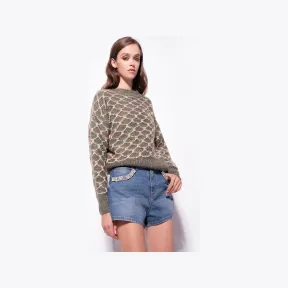 品蔻/Pinko 立体菱形图案套衫 1G18HJA0CQSR4