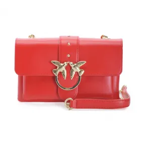 品高/Pinko 红色 - CHINESE 红色 迷你LOVE软链+肩背包 1P21AZY5EUR24