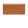 品高/Pinko BROWN BROWN GLAZE BRUGHIERA翻盖大号钱包 1P21B7Y5EUL47