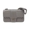 普拉达/Prada  灰色 牛皮 斜挎包 1BD108-2D91-F0XJG