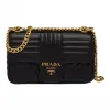普拉达/Prada Prada Diagramme 中号皮革单肩包 1BD108-2D91-F0K3P