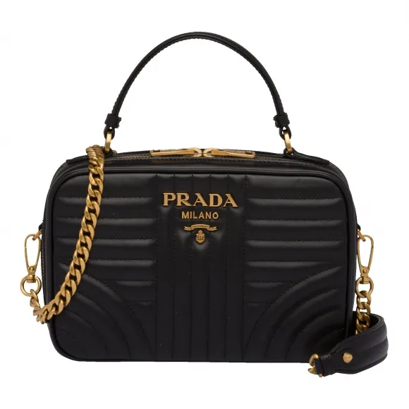 普拉达/Prada 黑色  手袋 1BH118 2D91 F0K3P