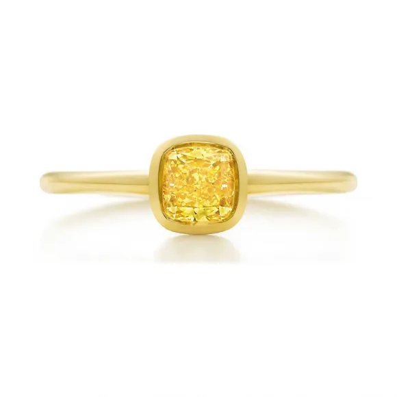 Tiffany Bezet™ 18K 金镶黄钻戒指  26196981