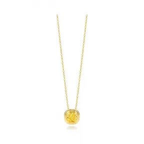 Tiffany Bezet™ 18K 金镶黄钻吊坠  26464145