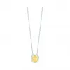 Tiffany Bezet™ 铂金及 18K 金镶黄钻吊坠  29157723