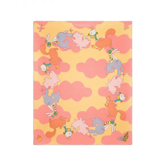 蒂芙尼/Tiffany 蒂芙尼小陆地动物羊毛混纺毛毯 72305914