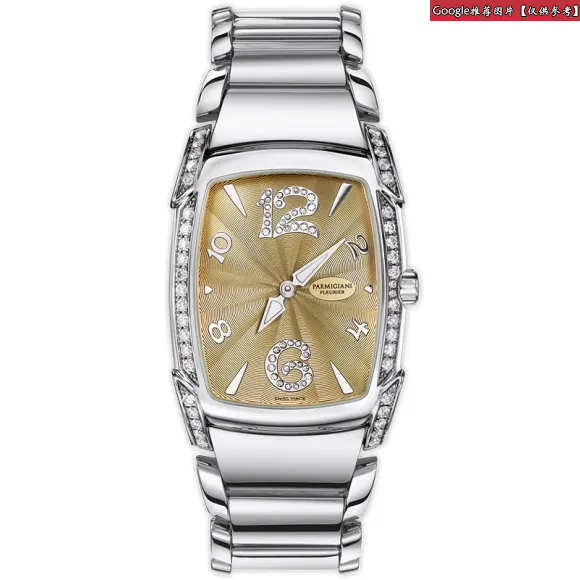 帕玛强尼/Parmigiani Kalpa系列 女表 精钢镶钻 石英机芯 PFC160-0021101