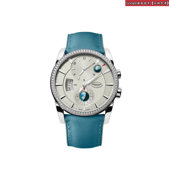 帕玛强尼/Parmigiani Tonda系列 女表 精钢 镶钻80颗（0.8416克拉） 自动机械机芯 PFC231-0060700