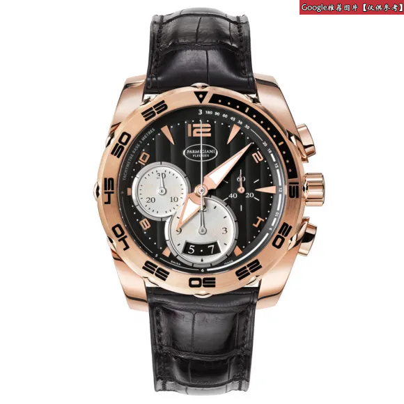 帕玛强尼/Parmigiani Pershing系列 男表 18k玫瑰金，抛光 自动机械机芯 PFC528-1010300