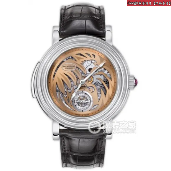 帕玛强尼/Parmigiani Toric系列 男表 18k白金，抛光 手动机械机芯 PFH437-1202700