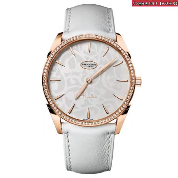 帕玛强尼/Parmigiani TONDA PF系列 18k玫瑰金镶钻   女表 PFS267-1062401