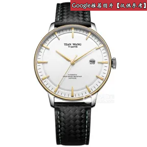 天王/Tianwang 不锈钢  T-WING系列 石英机芯 男表 GS31068S.D.LB.S