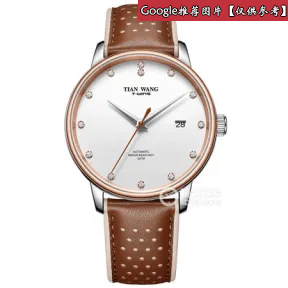 天王/Tianwang 不锈钢  T-WING系列 自动机械 男表 GS51072TP.D.LC.S