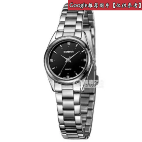 依波/Ebohr 团购定制系列 24.50毫米 不锈钢；钨钢表圈 蓝宝石水晶玻璃 女表 00792349