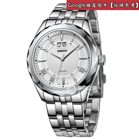 依波/Ebohr 珍宝系列系列  不锈钢，钨钢表圈 蓝宝石水晶玻璃 男表 50040216