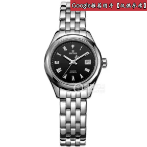 依波/Ebohr 都市经典系列  钨钢 蓝宝石水晶玻璃 女表 50100125