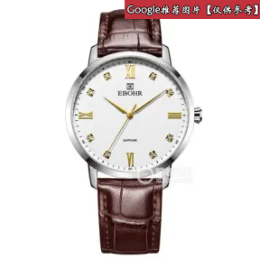 依波/Ebohr 精艺系列系列 41毫米 不锈钢 高强度石英表镜 男表 50290239