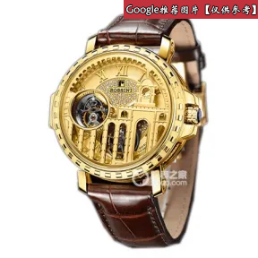 罗西尼/Rossini 陀飞轮系列  全18K黄金  男表 5599G06A