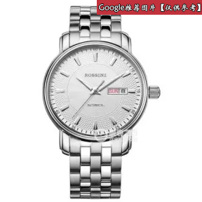 罗西尼/Rossini 雅尊商务系列  金色光砂不锈钢  男表 5633T02B
