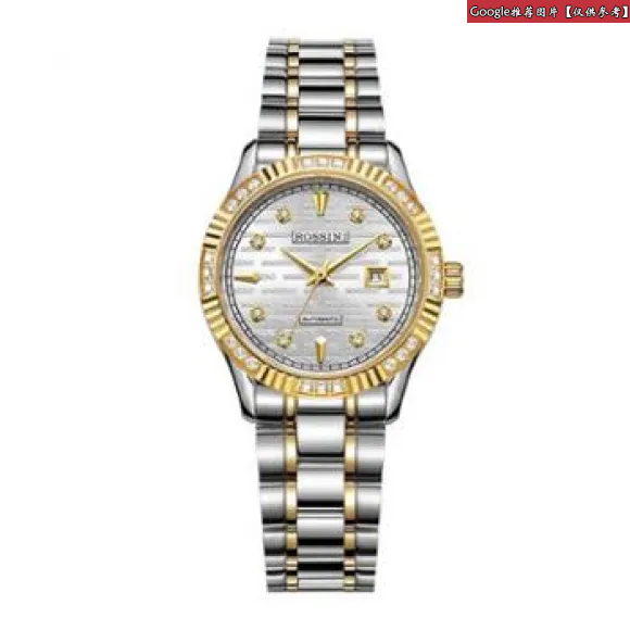 罗西尼/Rossini 雅尊商务系列  金色不锈钢表壳  中性表 6706T01A