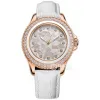 罗西尼/Rossini 典美时尚系列 38毫米 玫瑰金色全光不锈钢，镶钻 自动机械 女表 8620T01C