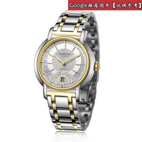 罗西尼/Rossini 雅尊商务系列 41毫米 不锈钢，镀金色  男表 9565T01A