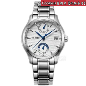 罗西尼/Rossini 锐冠运动系列 34毫米 原色光砂不锈钢 石英 女表 YD5598W01B